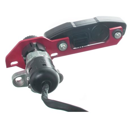 Platina de desplazamiento de cuentakilómetros Most roja para Rieju MRT y Derbi Senda