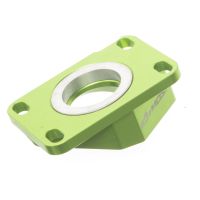 Tubo de admisión aluminio MOST 30‑34 mm PWK – Verde – AM6 / Derbi