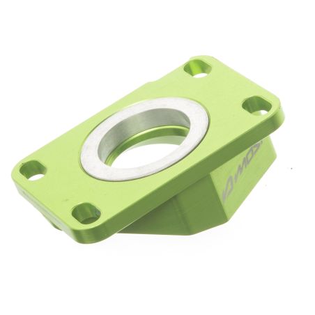 Pipe d'admission aluminium Most 30 à 34mm PWK Vert AM6 et Derbi