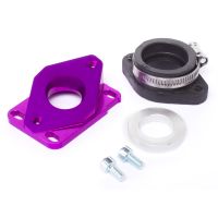 Tobera de admisión MOST violeta 19-28 mm PWK AM6 Derbi