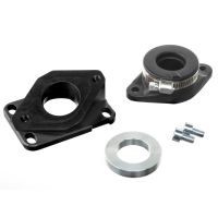 Tobera de admisión MOST negra 12-21 mm PHBG PHVA AM6 Derbi