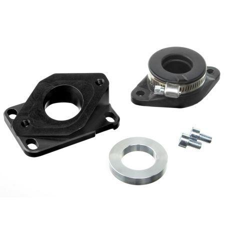 Tobera de admisión MOST negra 12-21 mm PHBG PHVA AM6 Derbi