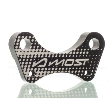 Kit fijación pinza freno trasero Most MBK Booster Stunt negro