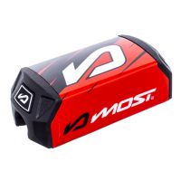 Mousse de guidon Most Slash sans barre noir et rouge