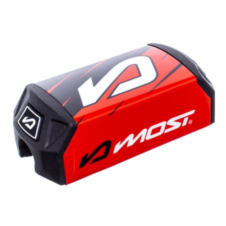 Espuma de manillar Most Slash Negro y Rojo – Sin barra