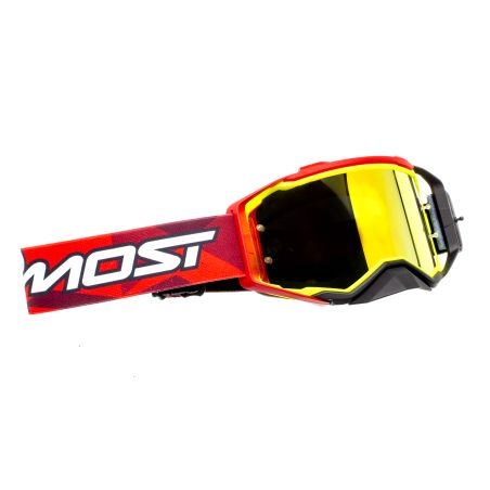 Masque motocross iridium Most Red Light