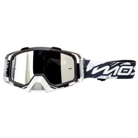 Gafas motocross Most MX Grey iridium cromada