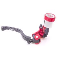 Bomba de freno delantera radial MOST – Roja / Maneta negra