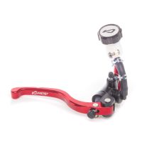 Bomba de freno radial MOST negra maneta roja