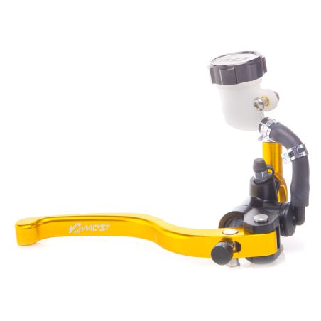 Maître cylindre de frein avant Most radial noir levier or