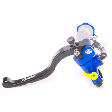 Bomba de freno radial MOST azul maneta negra