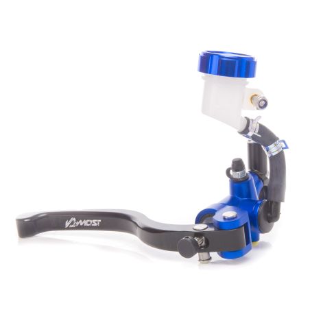 Bomba de freno delantera radial MOST – Azul / Maneta negra