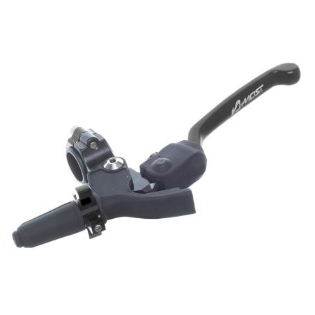 Palanca de embrague ajustable y plegable MOST Racing aluminio negro
