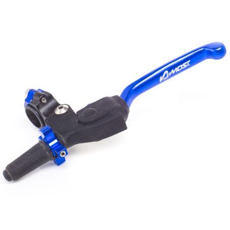 Levier d'embrayage réglable et pliable Most Bleu