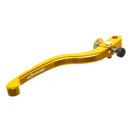 Maneta de bomba de freno Most aluminio CNC Oro grabada
