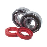 Kit rodamientos cigüeñal MOST 6204 C4 con retenes Viton rojos Derbi