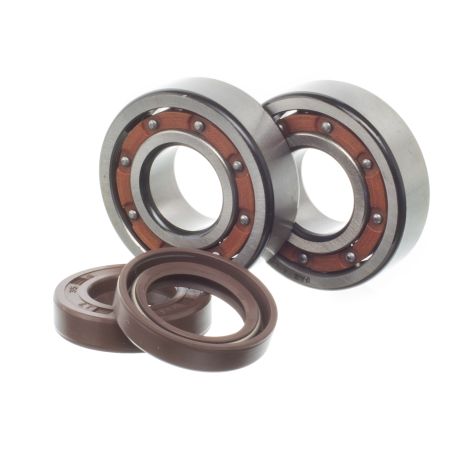 Kit de rodamientos y juntas cigüeñal Most Minarelli AM6 FAG Celeron 6204 C3 Viton