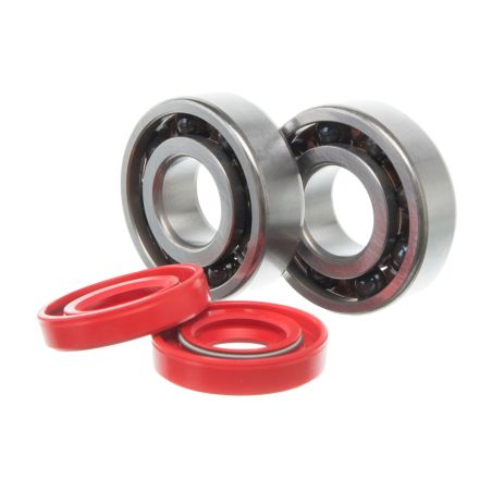 Kit roulement céramique et spi rouge de vilebrequin Most Derbi (6204 C4)