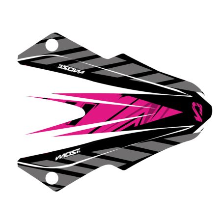 Kit déco garde-boue Acerbis Evo Most- Rose