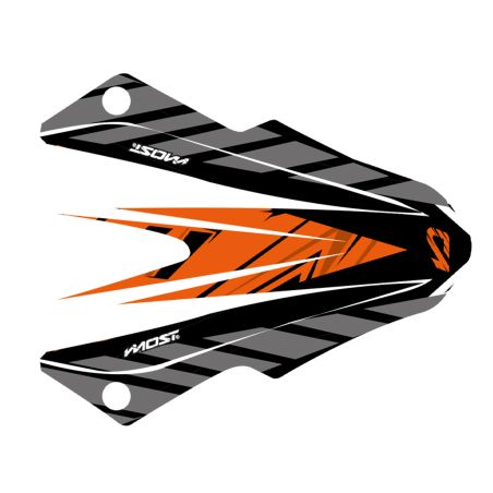 Kit déco garde-boue Acerbis Evo Most - Orange
