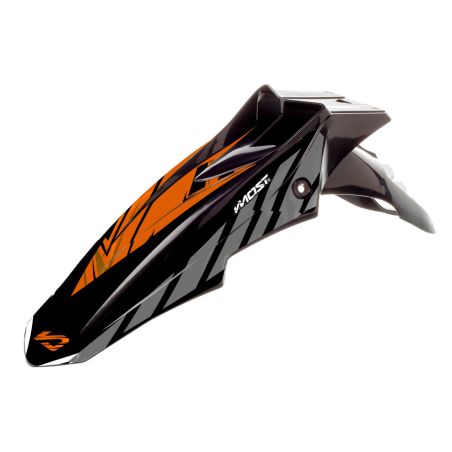 Kit de decoración guardabarros delantero Acerbis Evo Most - Naranja