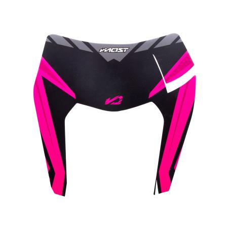 Kit decoración placa frontal Most KTM color rosa