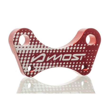 Kit fixation étrier frein arrière Most MBK Booster Stunt rouge