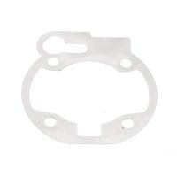 Junta 0.2 mm AM6 lado cilindro para cárter Derbi con placa Most