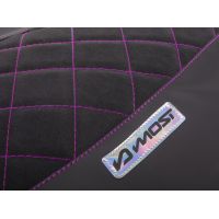 Funda de asiento Most Evo Derbi Senda / Gilera SMT 2011–2017 Violeta