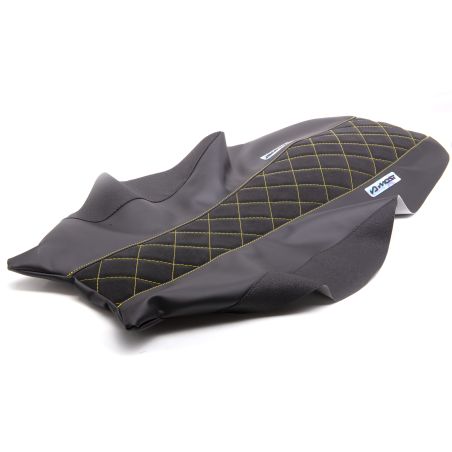Housse de selle Most Evo Derbi Gilera 2011 à 2017 Jaune