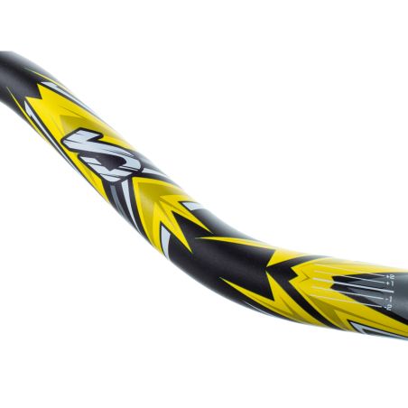 Guidon Most Graffic 28.6mm jaune