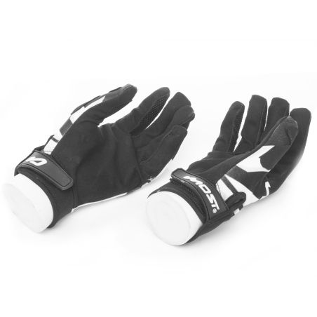 Guantes Most Summer Fit negro y Blanco – Tipo Cross-M