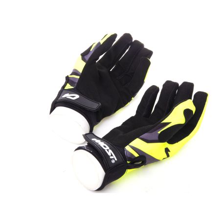 Guantes Most Summer Fit Amarillo Fluorescente y Negro – Tipo Cross