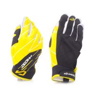 Guante cross Most Racing amarillo talla L con palma Nubuck y tejido Skinfit