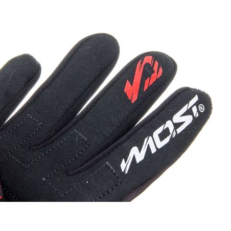 Gant cross Most noir et rouge XS