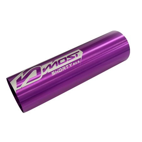 Cartucho silenciador Most Shorty violeta 205mm Ø60mm