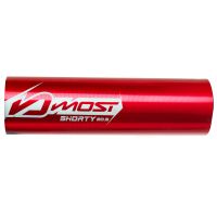 Cartucho silenciador Most Shorty rojo 205mm Ø60mm