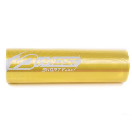 Cartucho silenciador Most Shorty dorado 205mm Ø60mm
