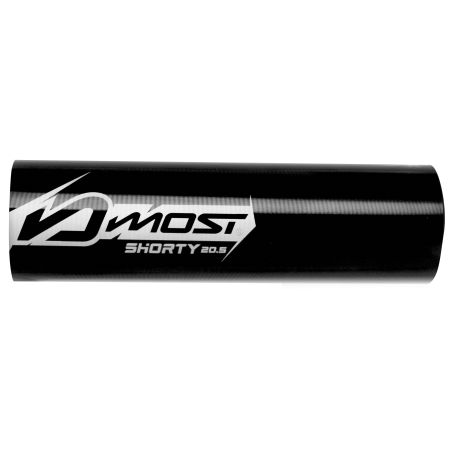 Cartucho silenciador Most Shorty negro 205mm Ø60mm