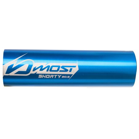 Cartucho silenciador Most Shorty azul 205mm Ø60mm