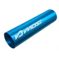Cartucho silenciador Most largo azul 228mm Ø60mm