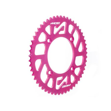 Corona MOST Crown 420 53 dientes Beta RR 50cc rosa anodizado