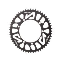 Corona MOST Crown 428 53 dientes Sherco 50cc negro anodizado 6 tornillos