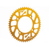 Corona MOST Crown 428 – 53 dientes Beta RR 50cc dorado anodizado