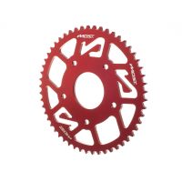 Corona MOST Crown 420 – 53 dientes Peugeot XPS y XR7 rojo anodizado