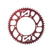 Corona MOST Crown 420 53 dientes Derbi DRD / GPR rojo anodizado