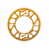 Corona MOST Crown 420 53 dientes Derbi DRD / GPR oro anodizado