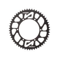 Corona MOST Crown 420 53 dientes Derbi DRD / GPR negro anodizado