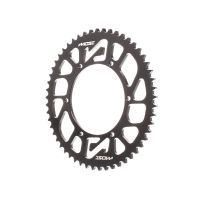 Corona MOST Crown 420 – 53 dientes Derbi DRD / GPR negro anodizado