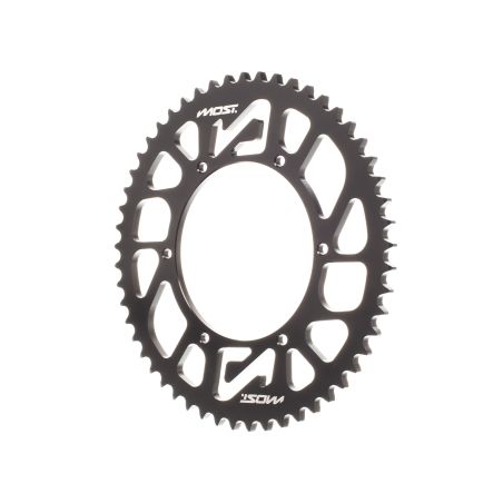 Corona MOST Crown 420 – 53 dientes Derbi DRD / GPR negro anodizado